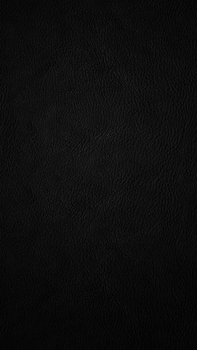 Black Leather Texture Background Wallpaper