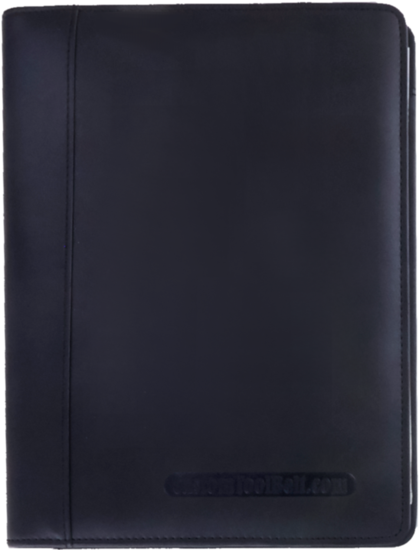 Black Leather Notebook Cover PNG