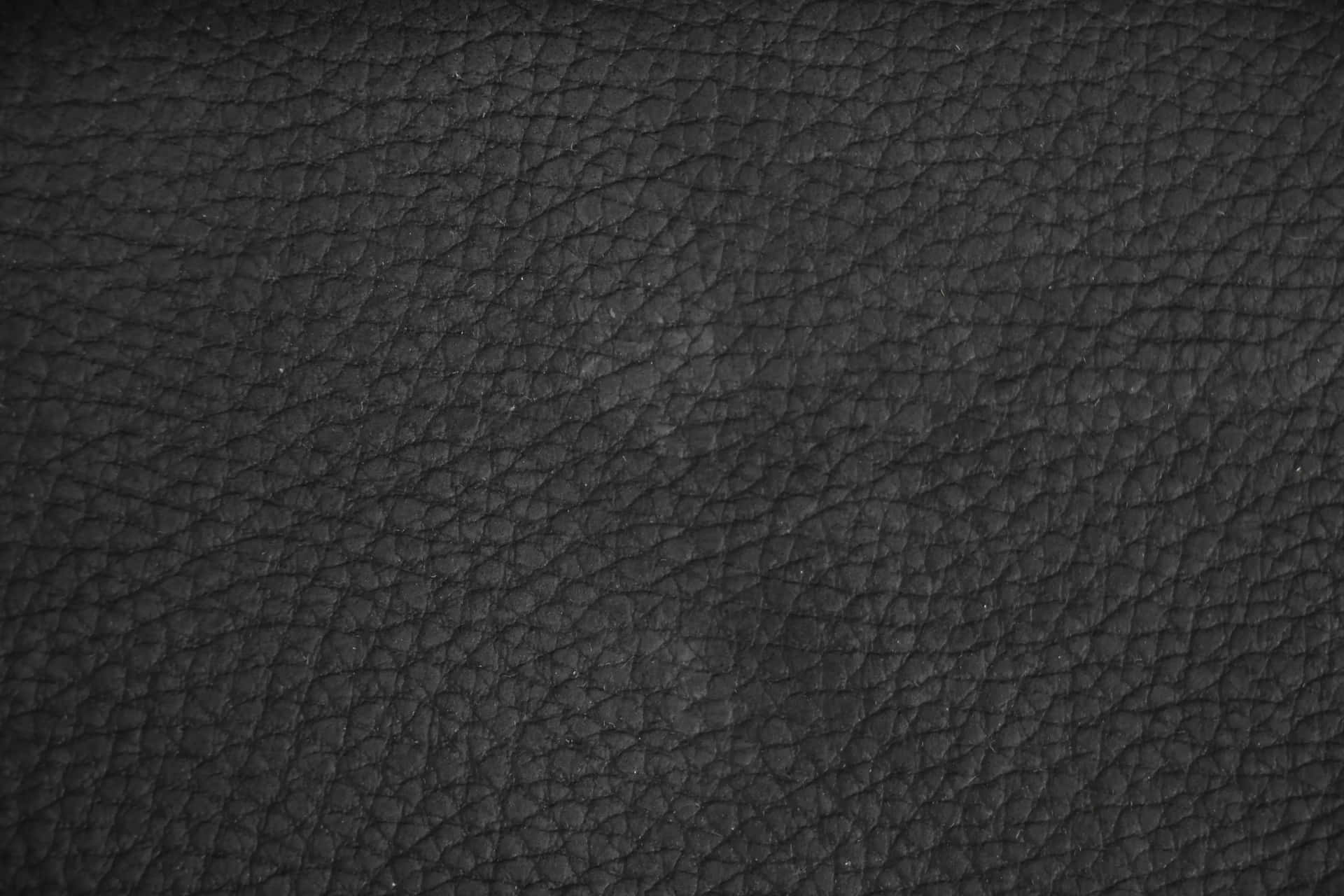 Fotodi Sfondo Con Texture In Pelle Nera