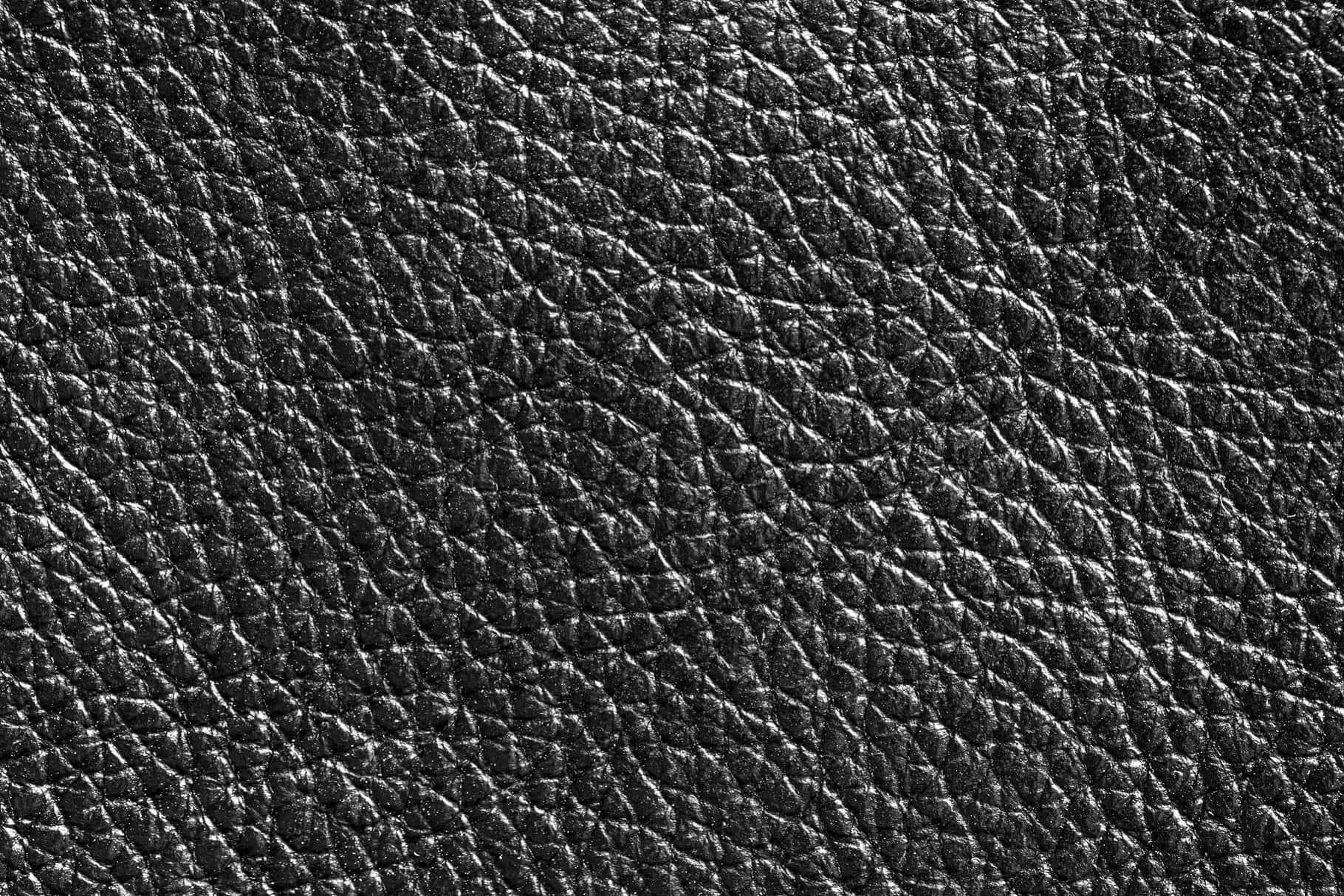 Refined Minimalism: Black Leather