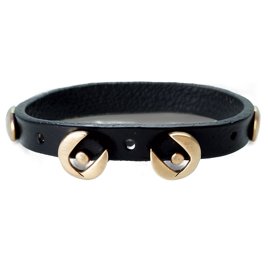 Black Leather Wristband Png Lov PNG