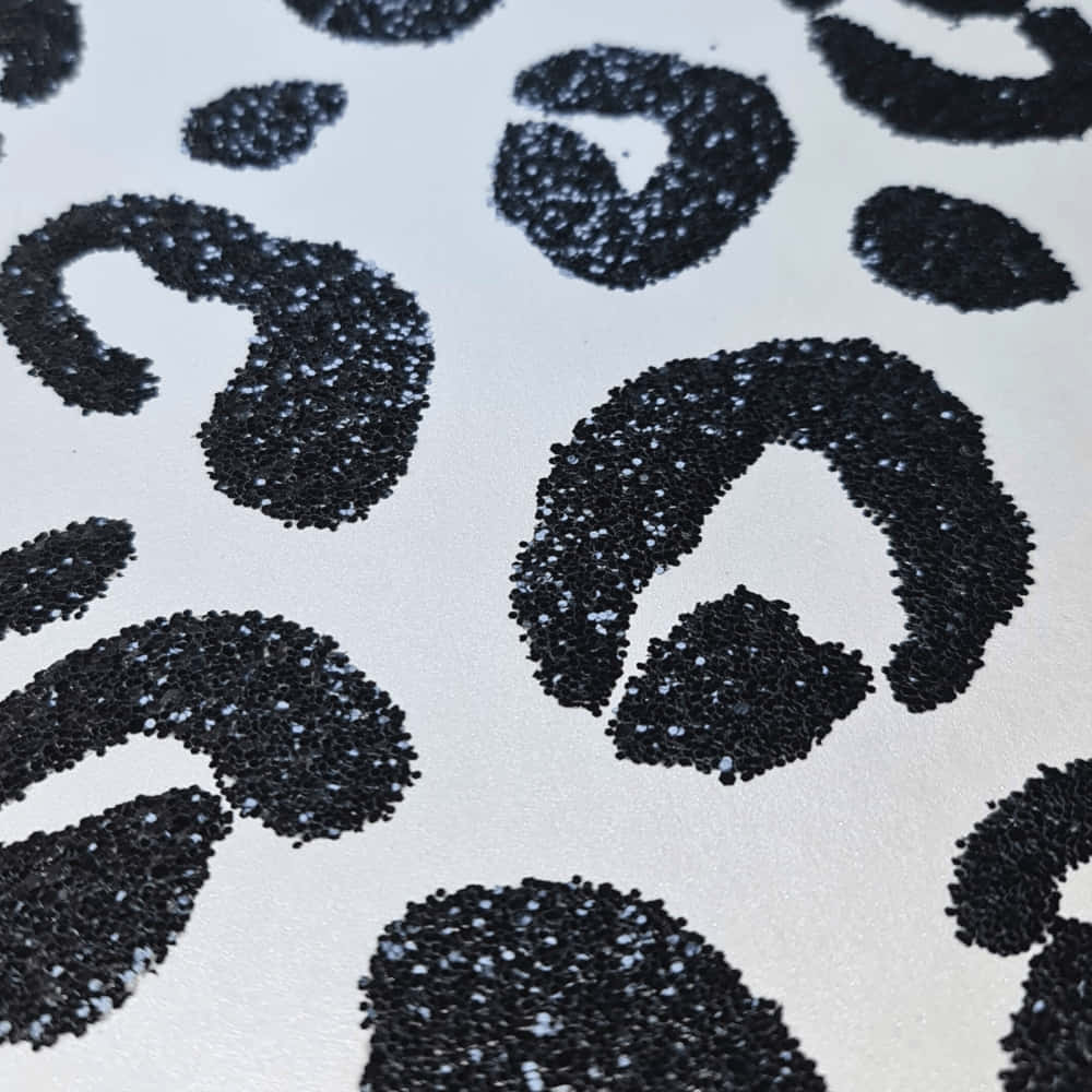 Black Leopard Print Closeup Wallpaper
