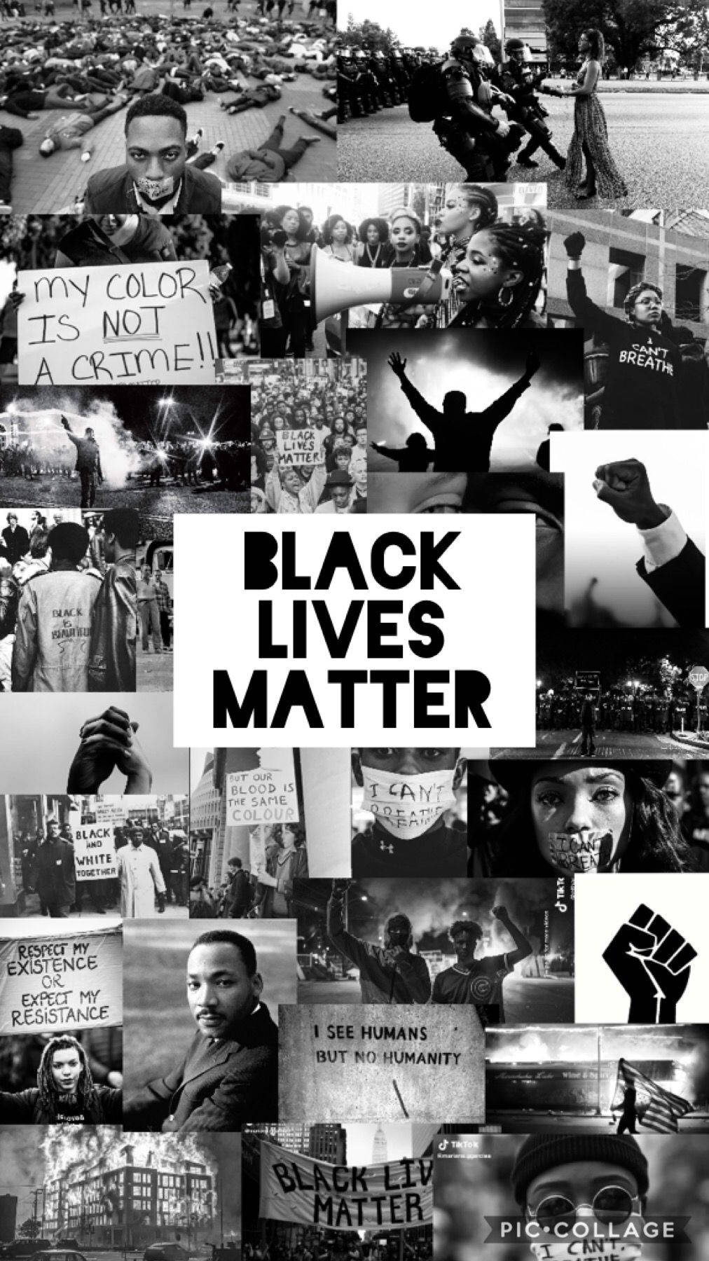 Black Lives Matter Compilation Wallpaper