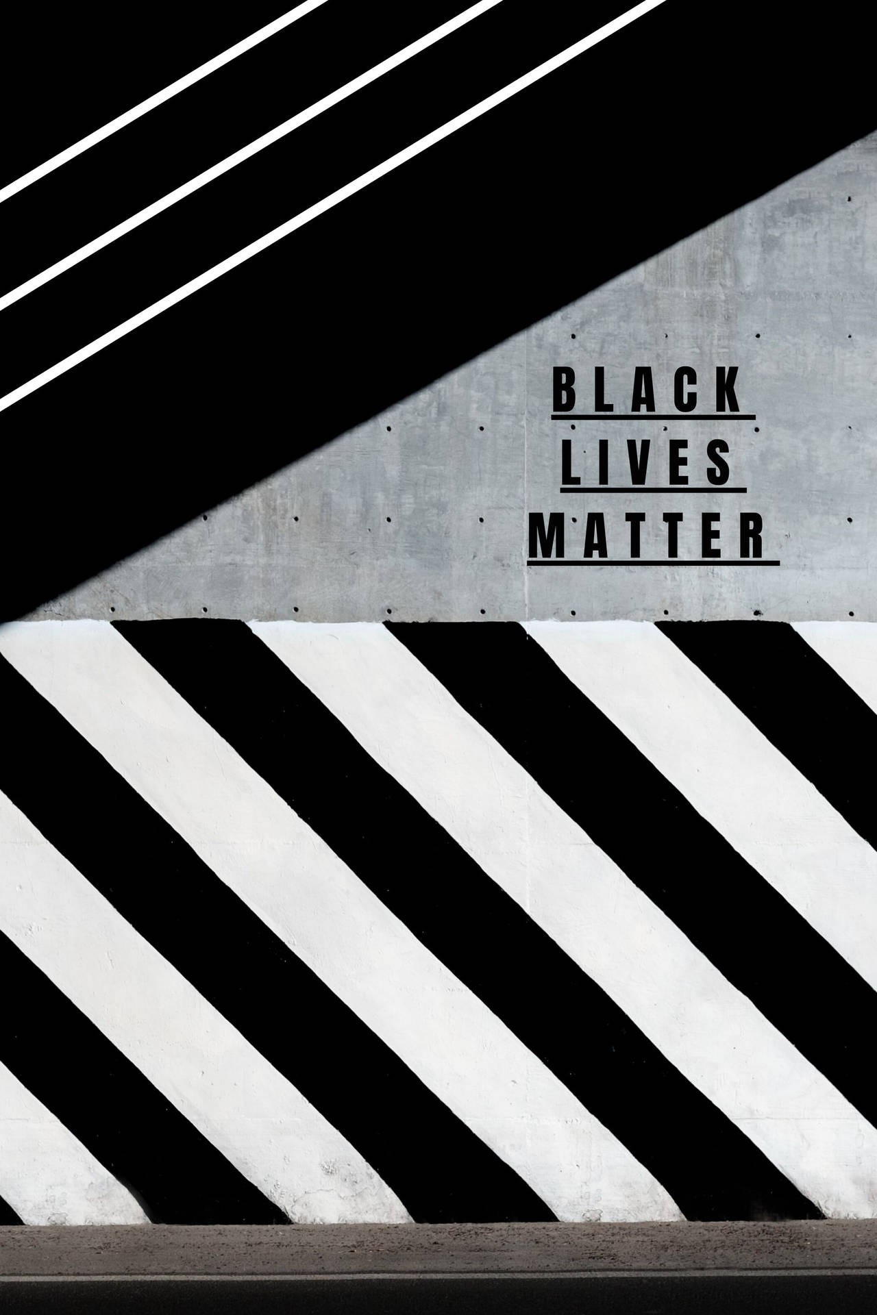 'Urban Expression - Black Lives Matter Graffiti' Wallpaper