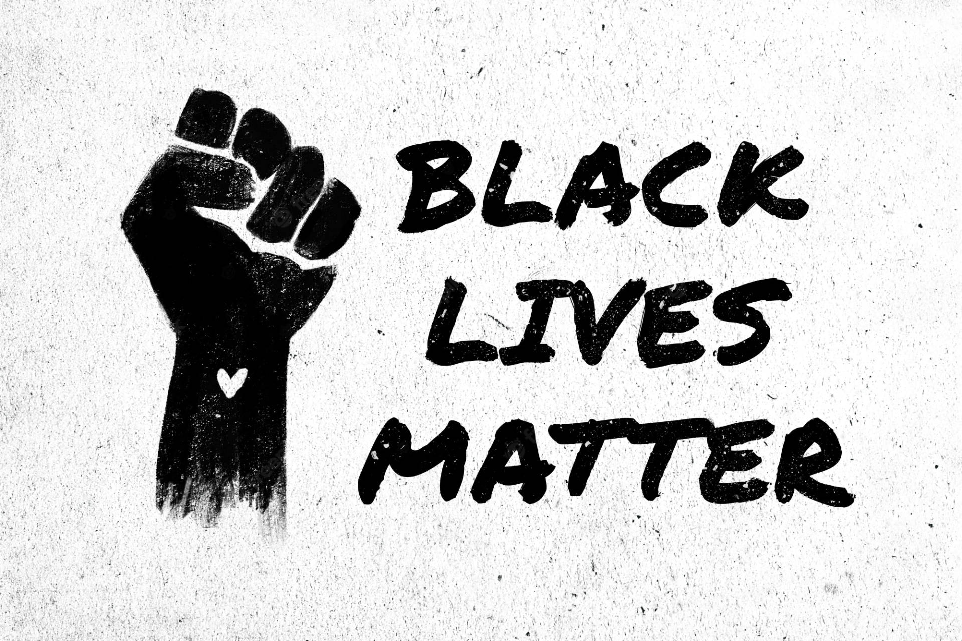 Empowering Symbol of Black Lives Matter Movement Wallpaper