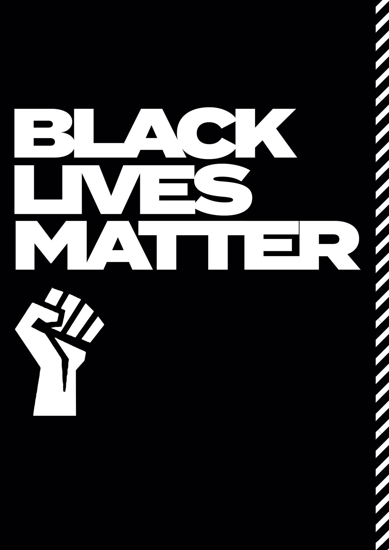 Black Lives Matter Notebook Design Wallpaper
