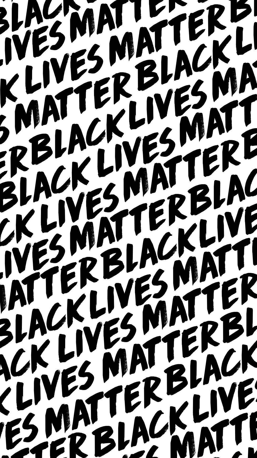 A Bold Stand - Black Lives Matter Text Art Wallpaper