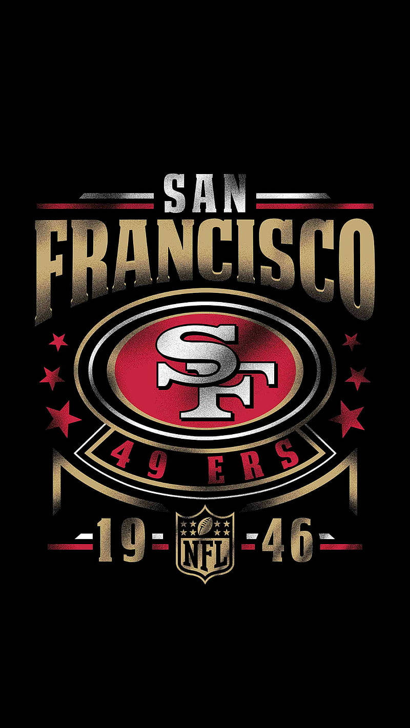Black Logo San Francisco 49ers Wallpaper