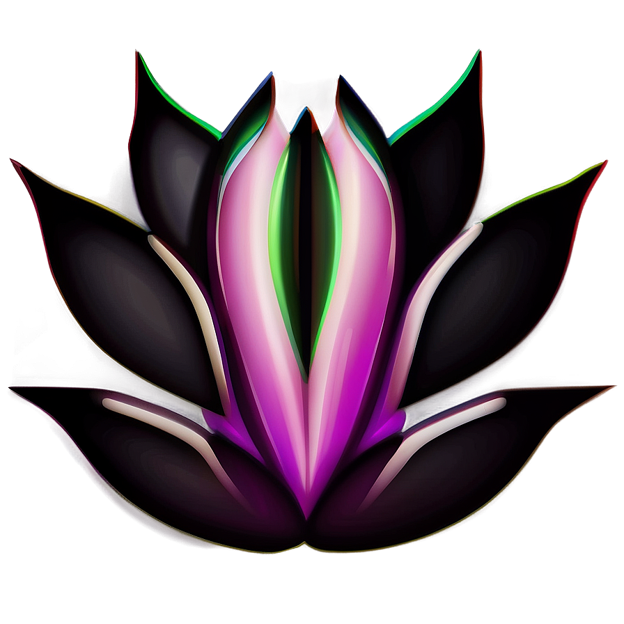 Black Lotus Icon Png 06122024 PNG