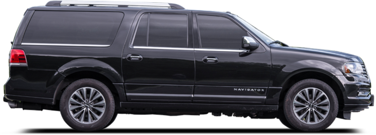 Black Luxury S U V Navigator Side View PNG