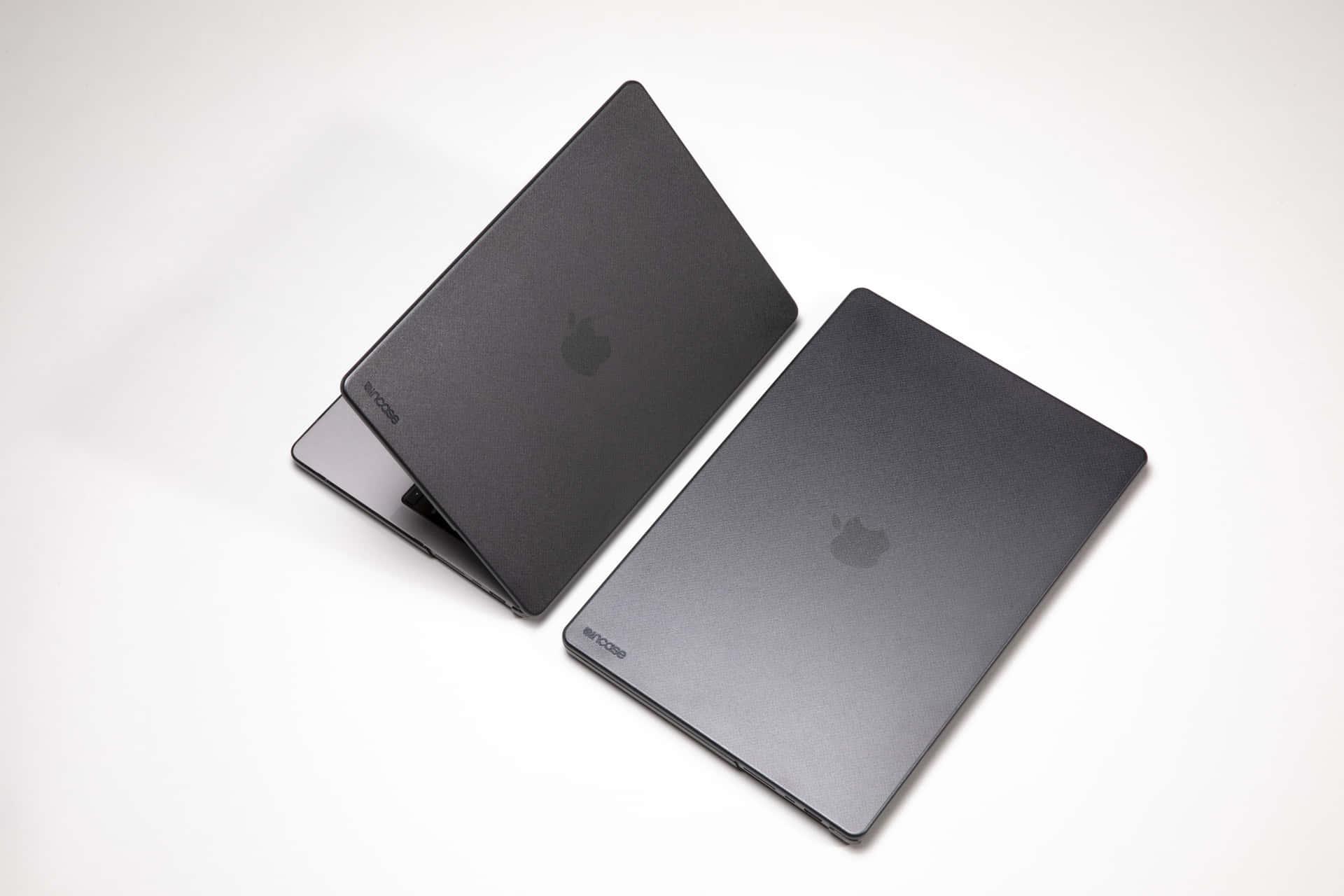 Apple MacBook in Stylish Black Color Wallpaper