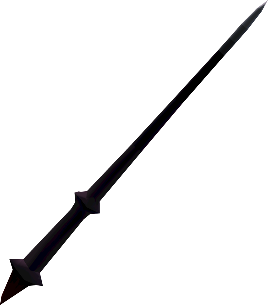 Black Magic Wand Isolated PNG