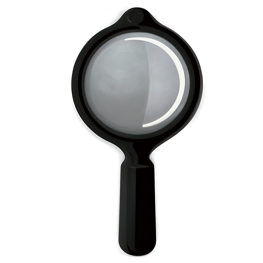 Download Black Magnifying Glass Png Lip41 | Wallpapers.com