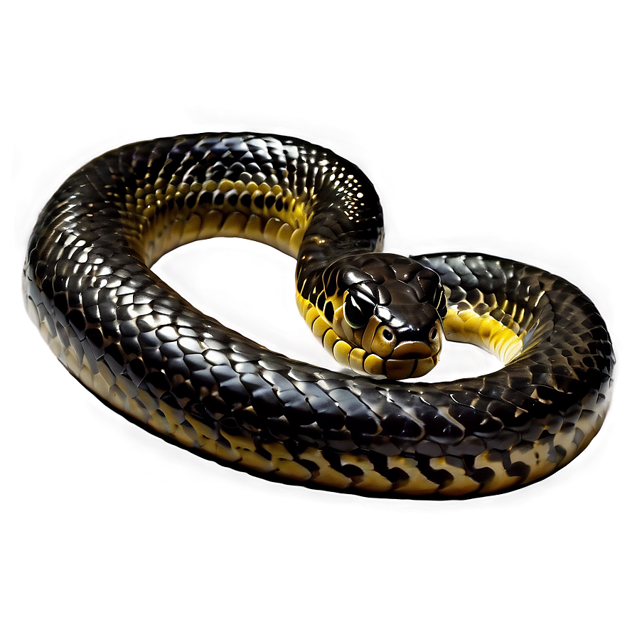 Black Mamba Snake Png 06132024 PNG