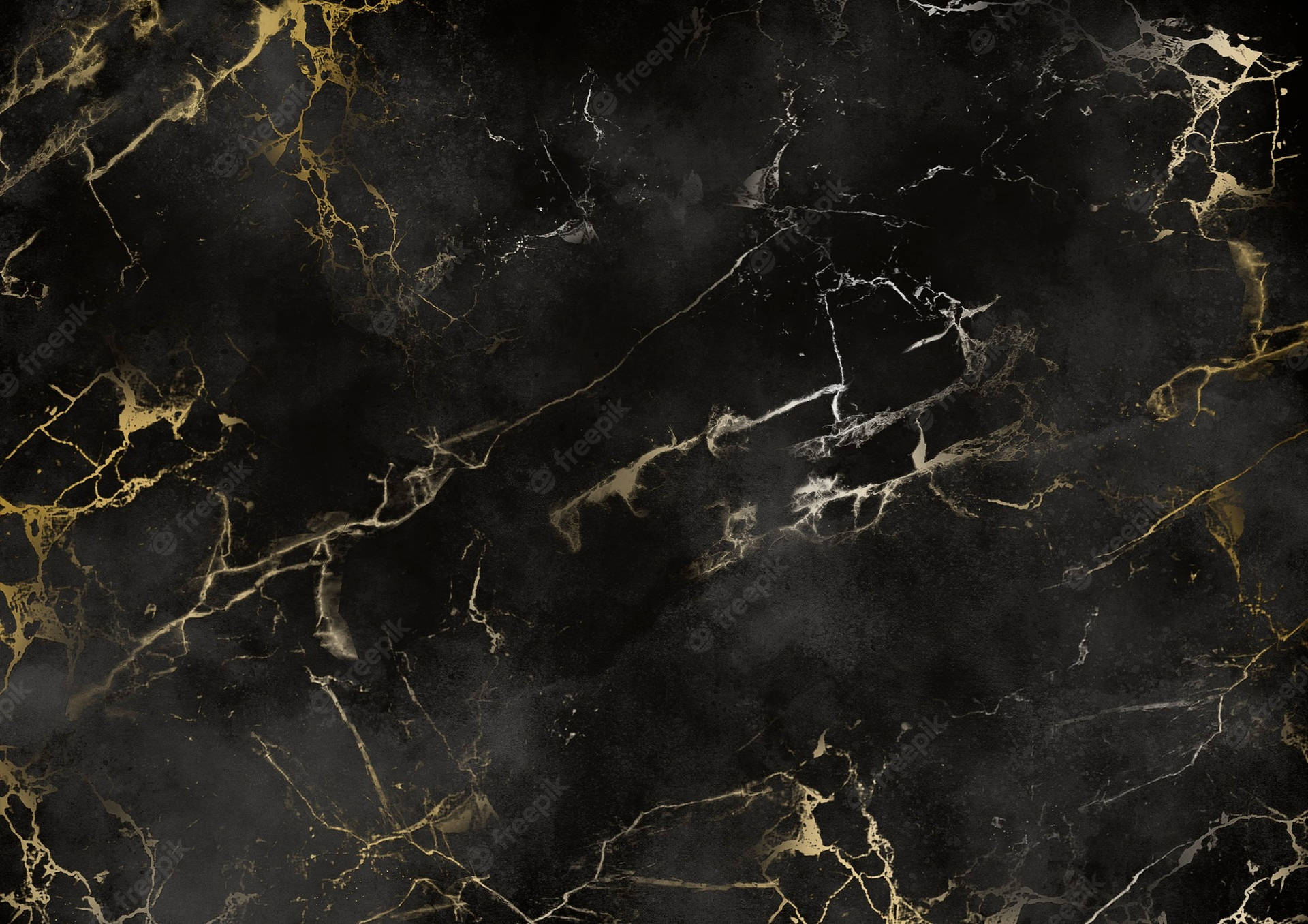 Caption: Enigmatic Black Marble - Exquisite 4K Display Wallpaper