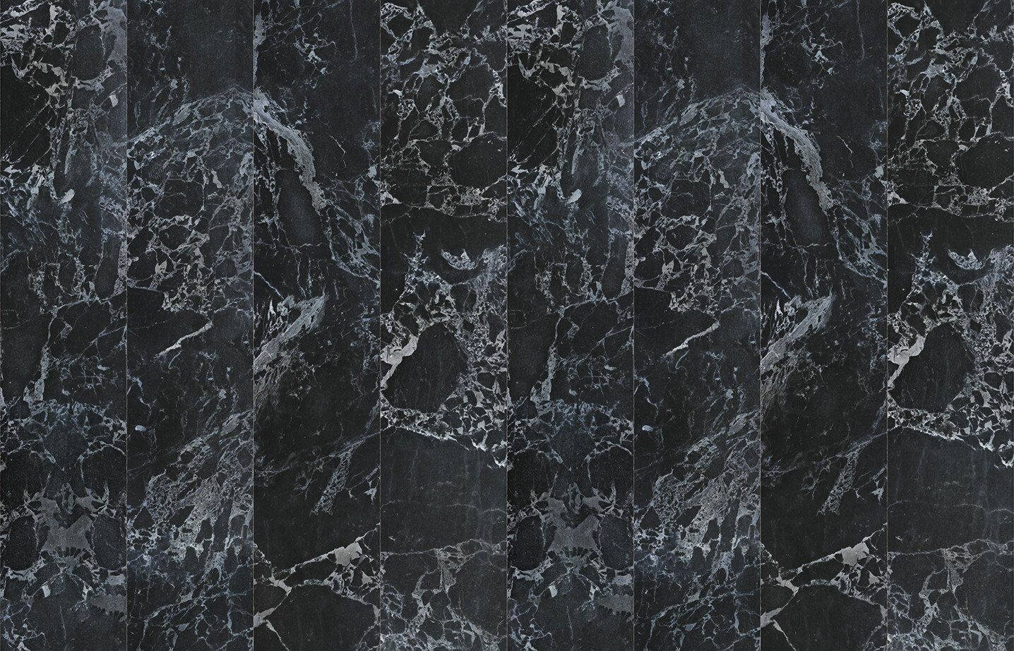 Smuk sort marmor 4K baggrund. Wallpaper