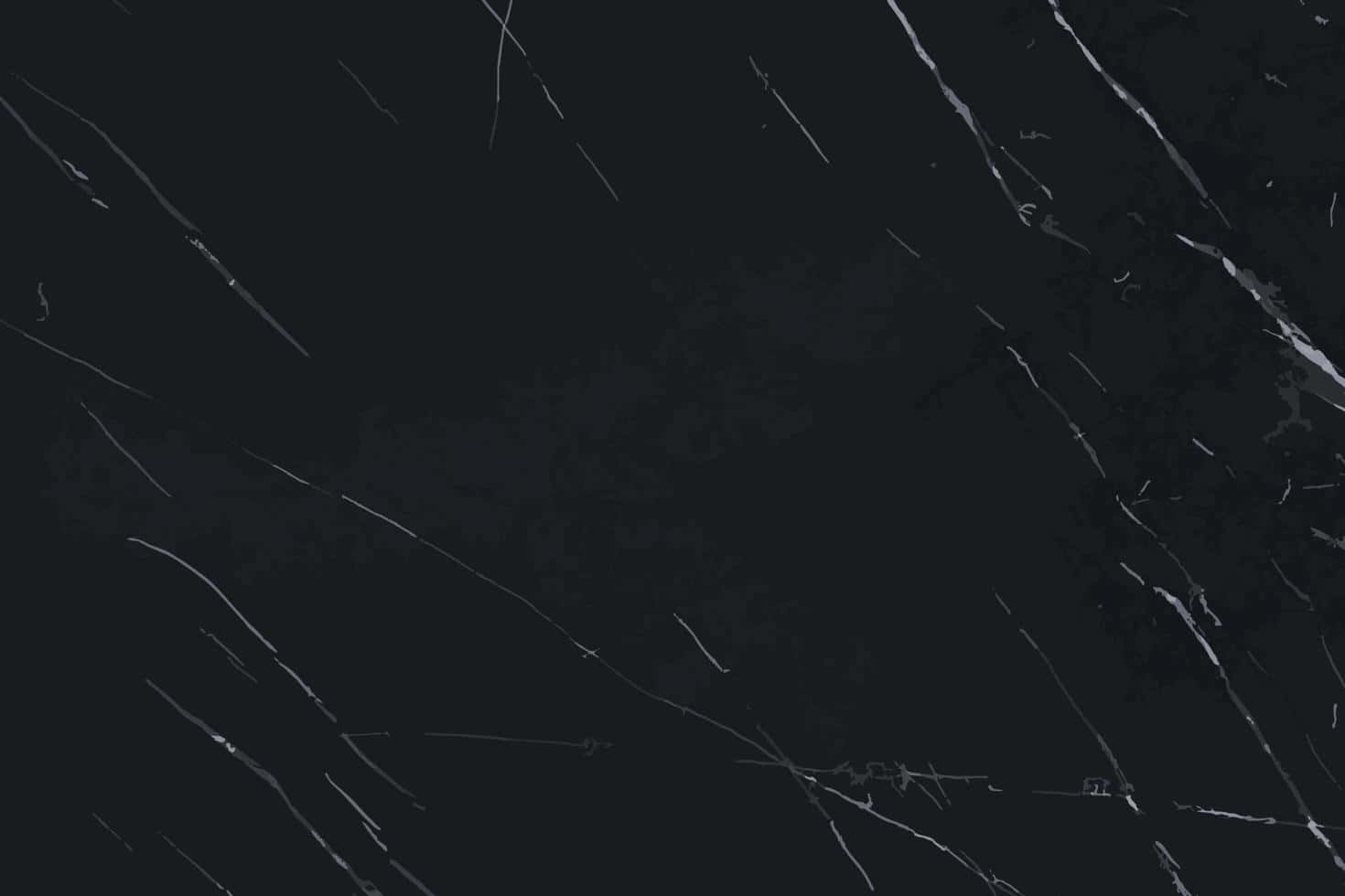 Svækket hvid linje i sort marmor baggrund