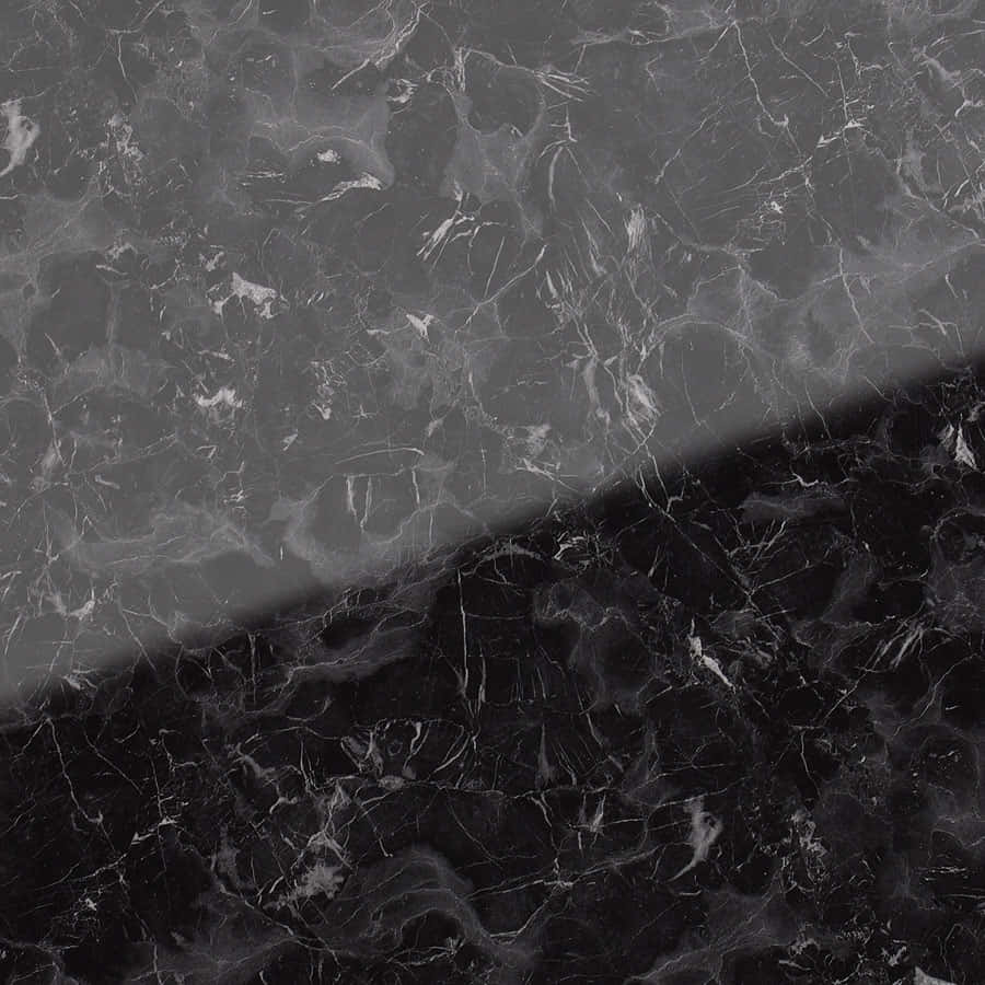 Caption: Elegant Black Marble Texture