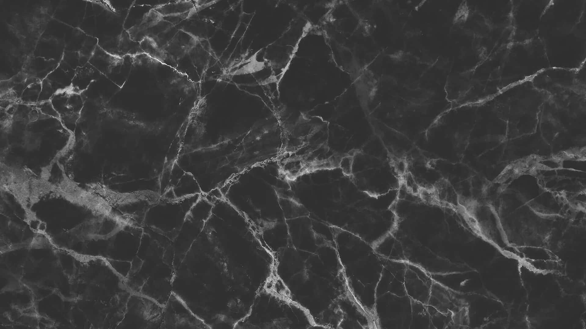 Faded og tåget sort marmor baggrund