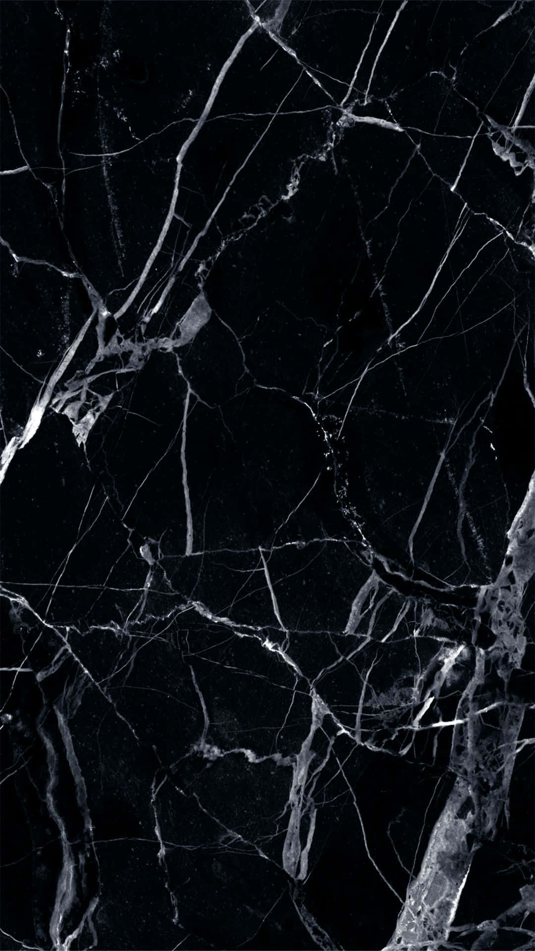 Broken Pattern In Black Marble Background
