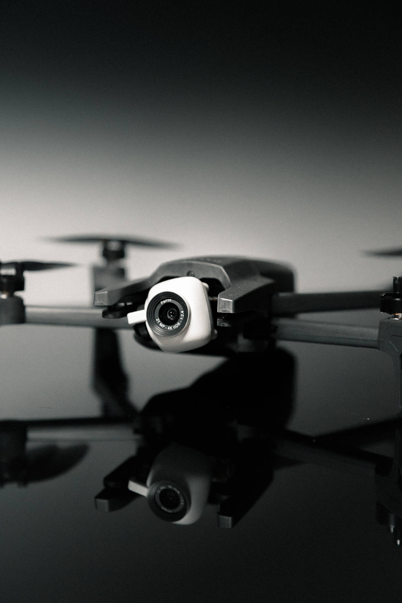 Drone Nero Per Webcam Mavic Pro Sfondo