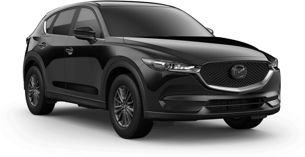 Black Mazda C X5 S U V Profile View PNG