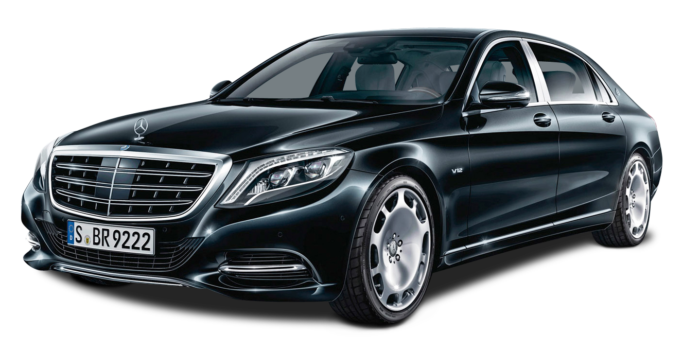 Download Black Mercedes Benz S Class Side View | Wallpapers.com