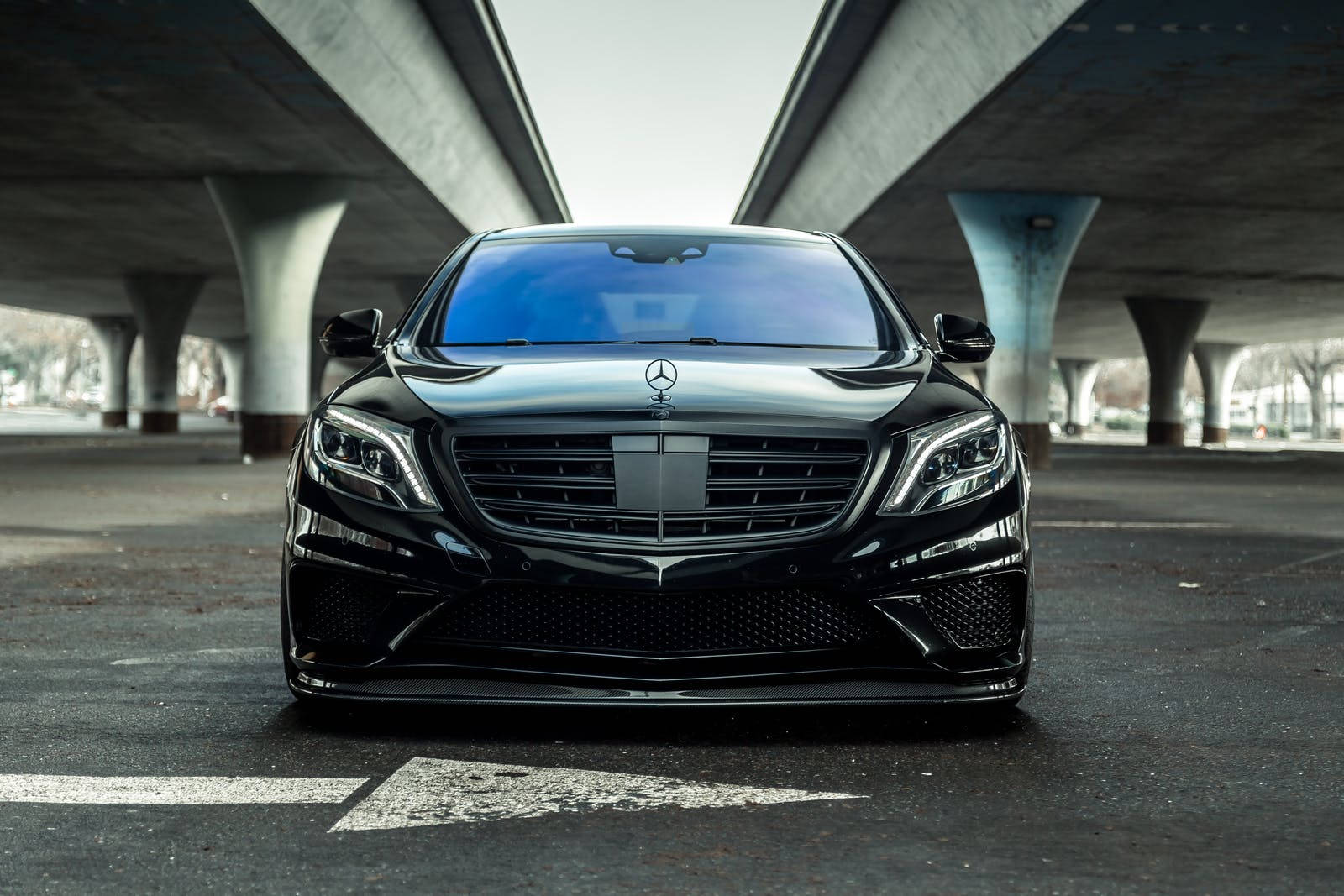 Download Black Mercedes S63 Amg Luxury Car Wallpaper 