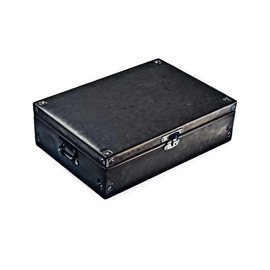 Black Metal Box Png 20 PNG