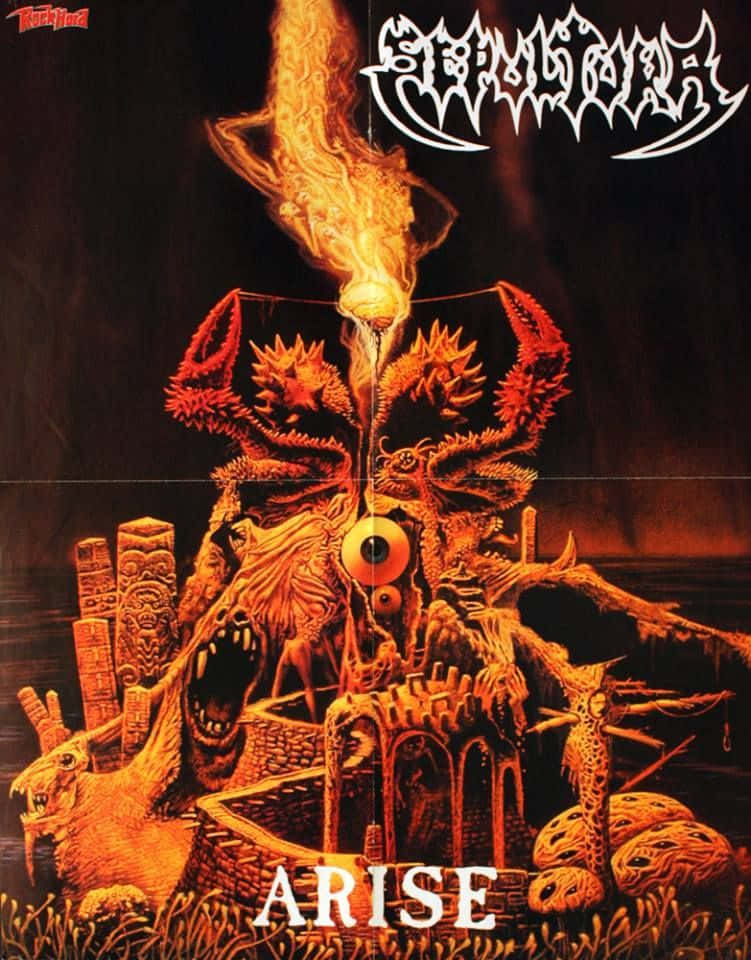 The power of Black Metal Music Wallpaper