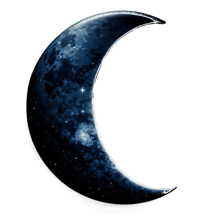 Black Moon And Galaxy Png 06252024 PNG