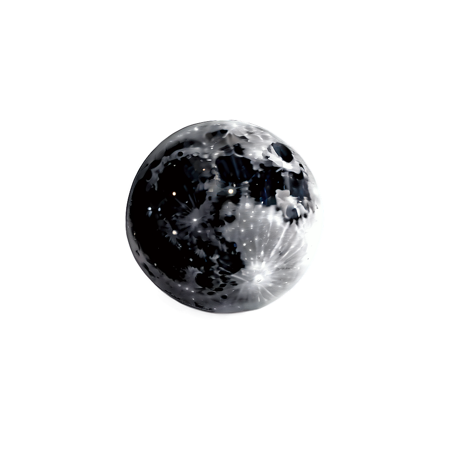 Black Moon In Space Png Urk PNG