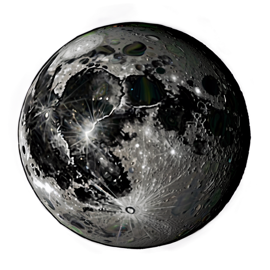 Black Moon Over Desert Png 06252024 PNG