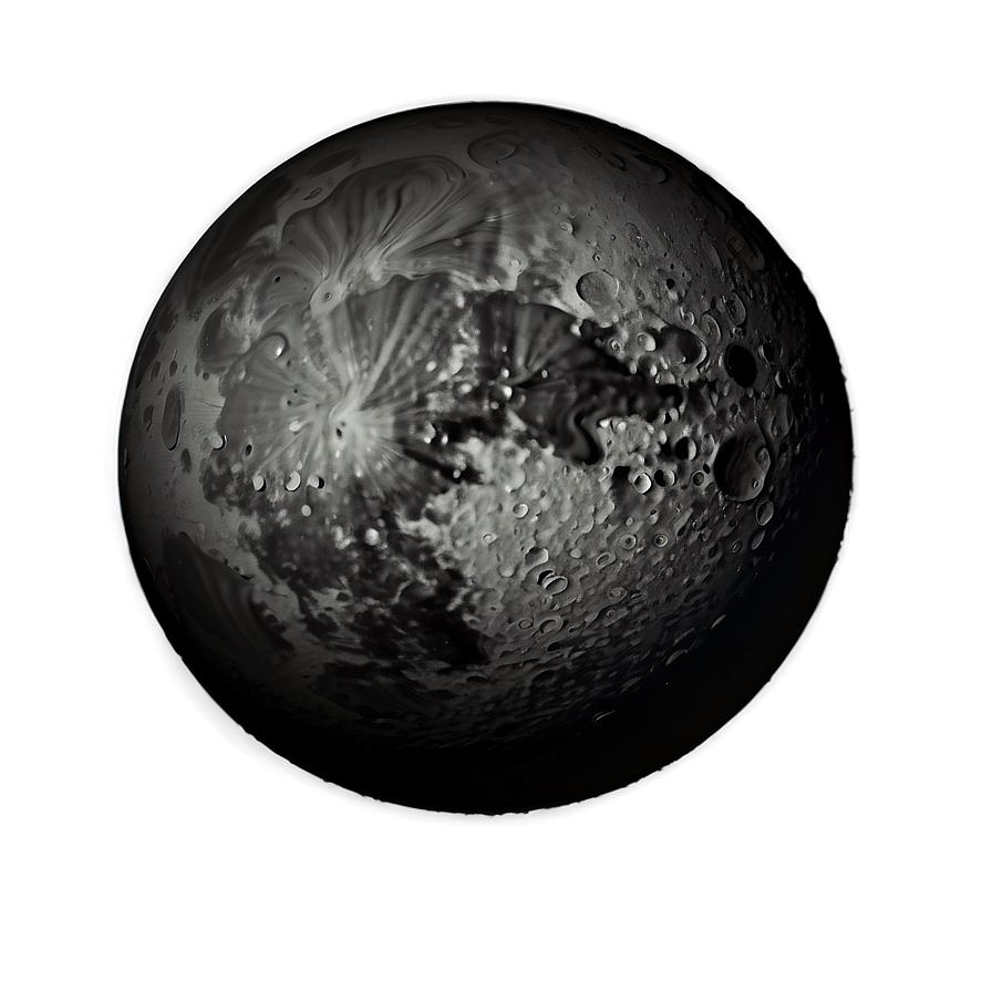 Black Moon Over Desert Png Qfi84 PNG