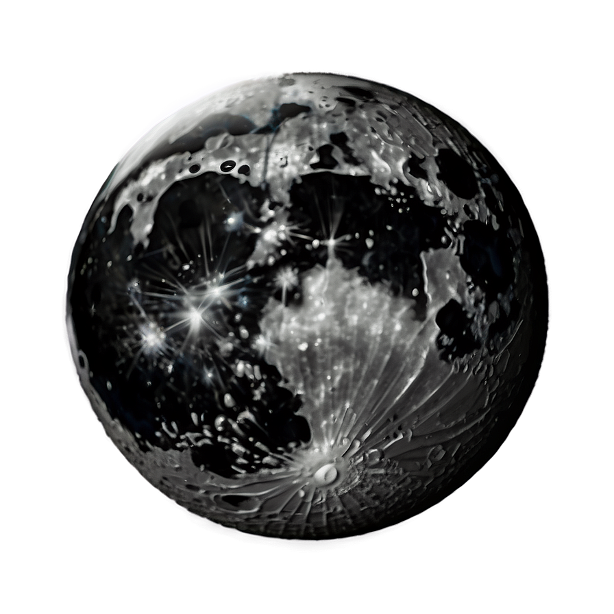 Black Moon Over Sea Png Fil PNG