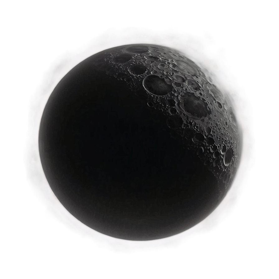 Black Moon Reflection Png Nxn80 PNG