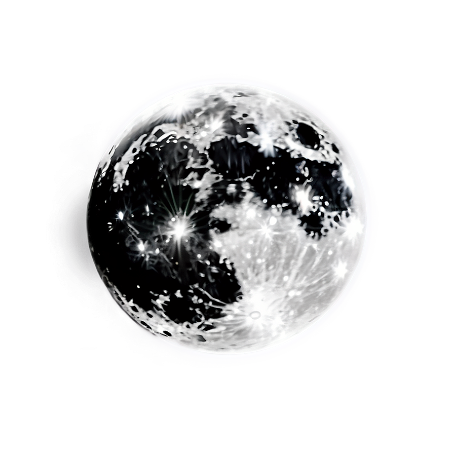 Black Moon With Halo Png 06252024 PNG