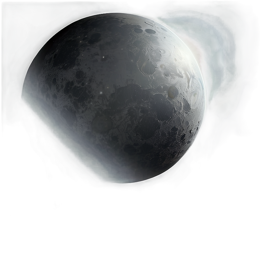 Black Moon With Stars Background Png 06252024 PNG