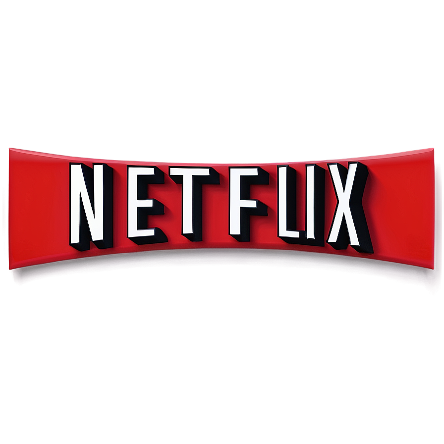 Black Netflix Logo Png 73 PNG