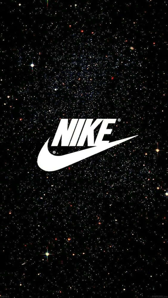 Sort Galakse Nike Wallpaper