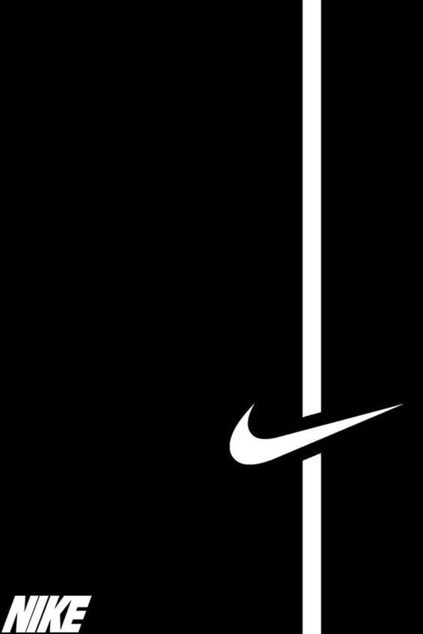 Destacacon Estilo Y Destácate Con El Nike Negro. Fondo de pantalla