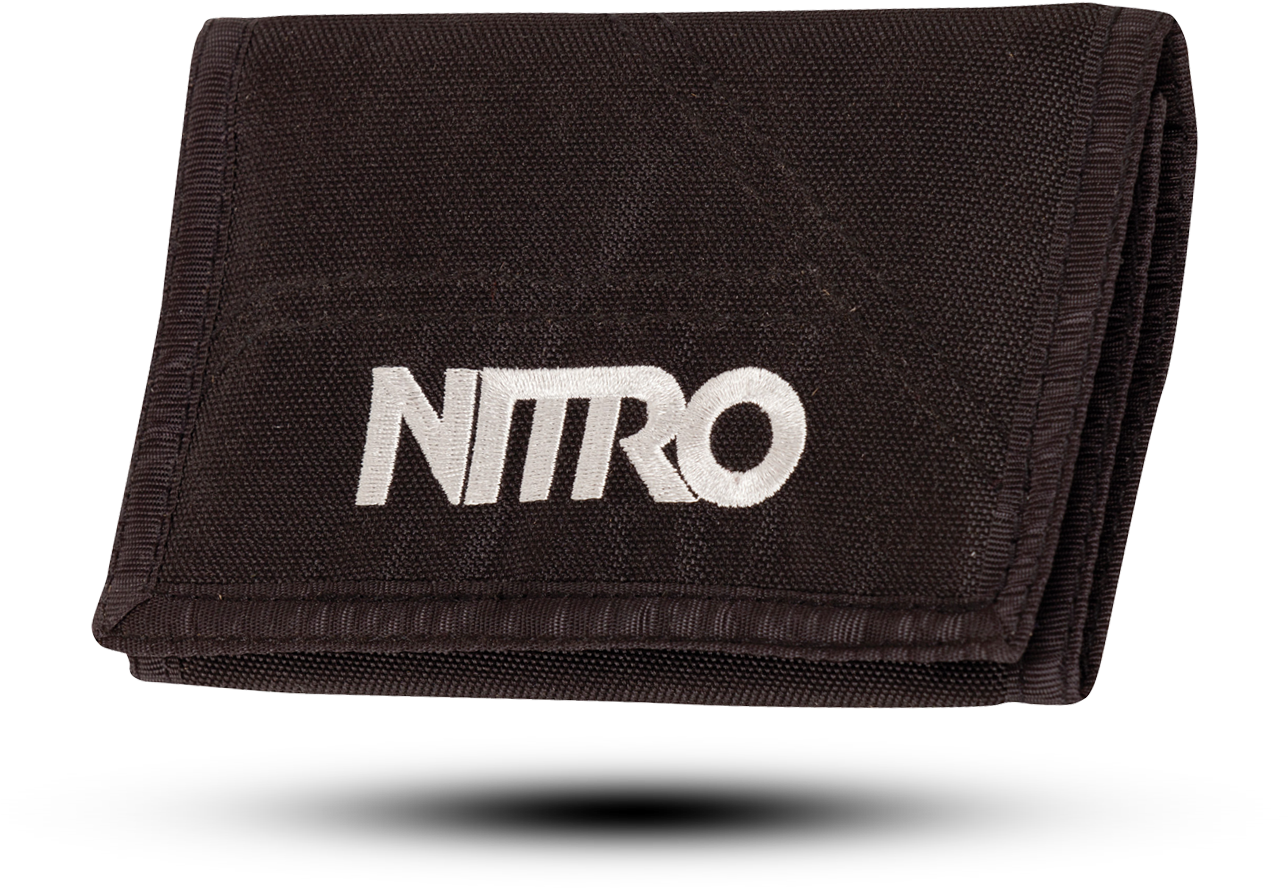 Black Nitro Branded Wallet PNG