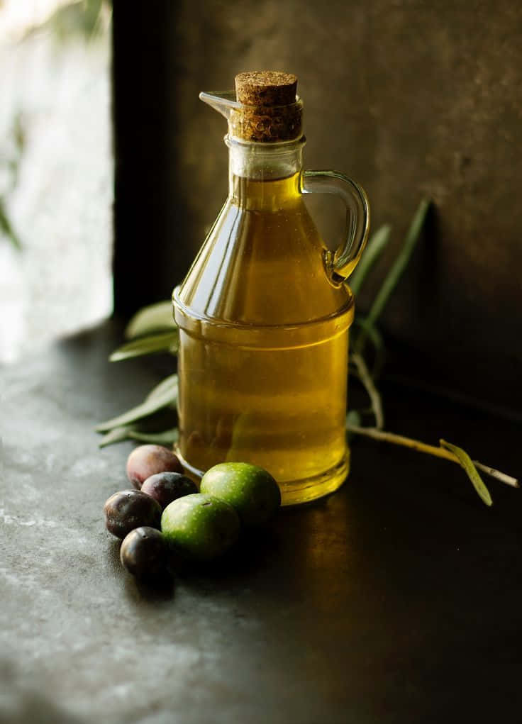 Discover the Unique Taste of Black Olives Wallpaper