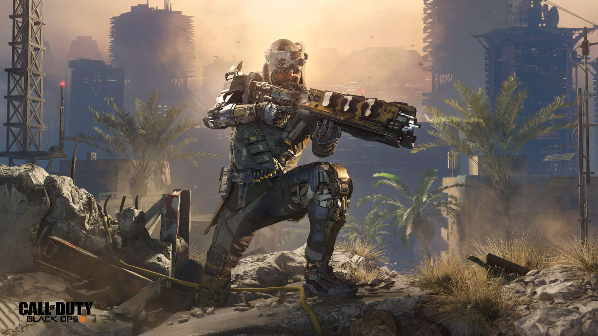 "Step into a new level of multiplayer gaming with Call Of Duty: Black Ops 3" Wallpaper