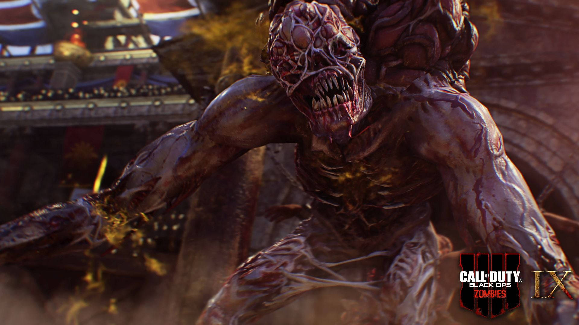 Black Ops 4 Special Zombies The Blightfather Wallpaper