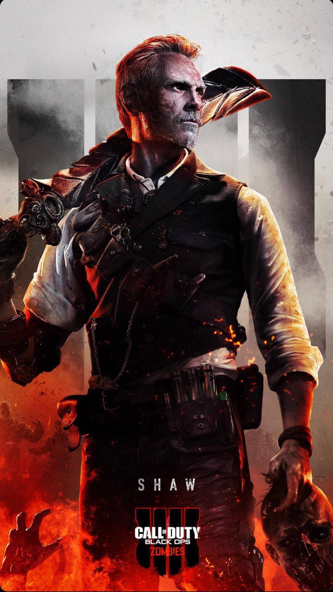 Black Ops 4 Zombies Stanton Shaw Poster Wallpaper