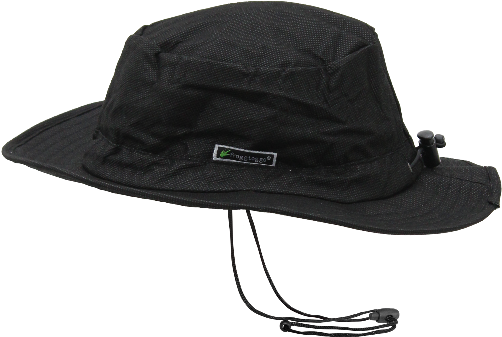 Black Outdoor Bucket Hat PNG