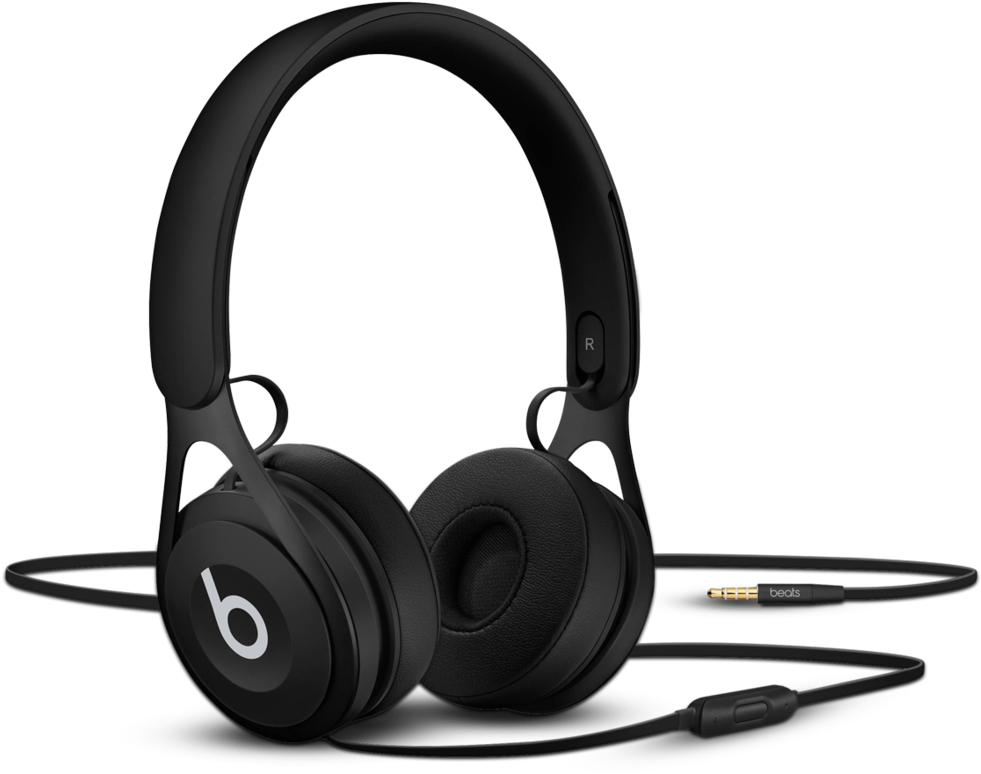 Black Over Ear Headphones Beats Brand PNG