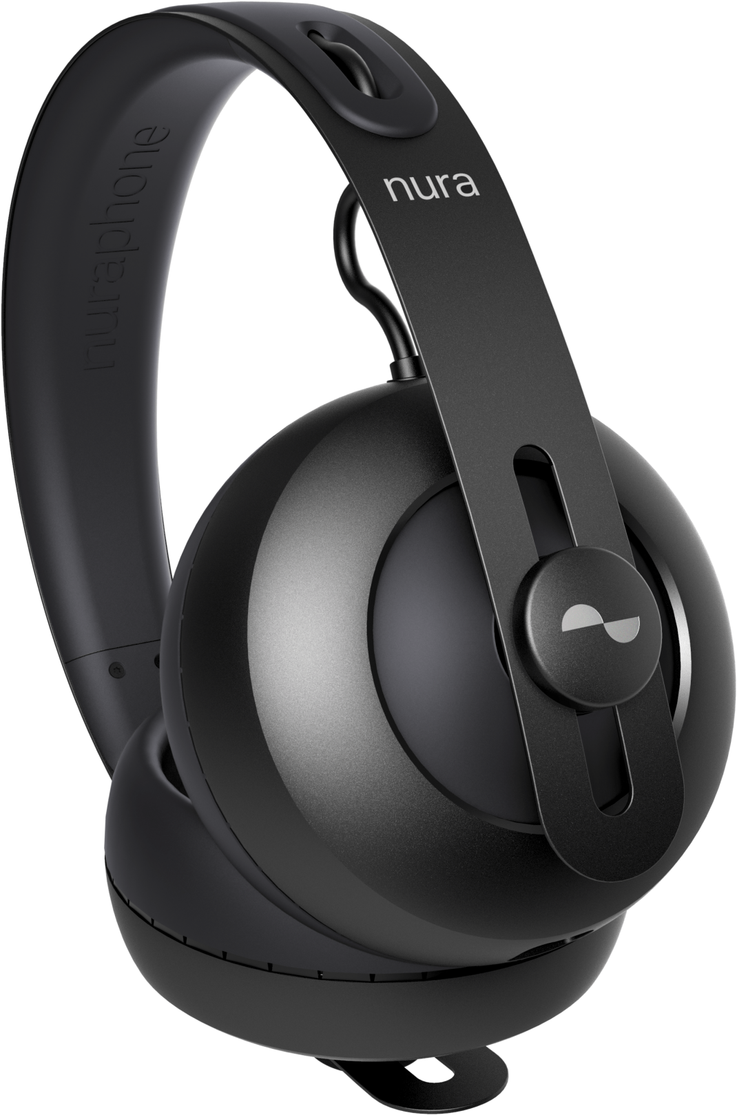 Black Over Ear Headphones Nura Brand PNG