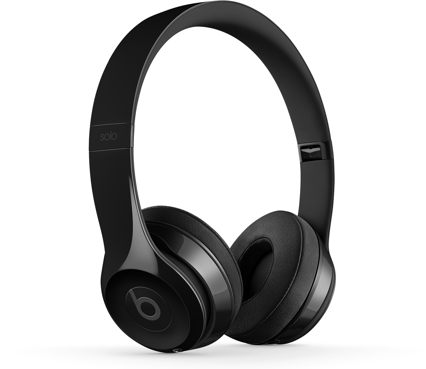 Black Over Ear Headphones PNG